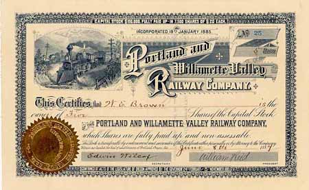 Portland & Willamette Valley Railway