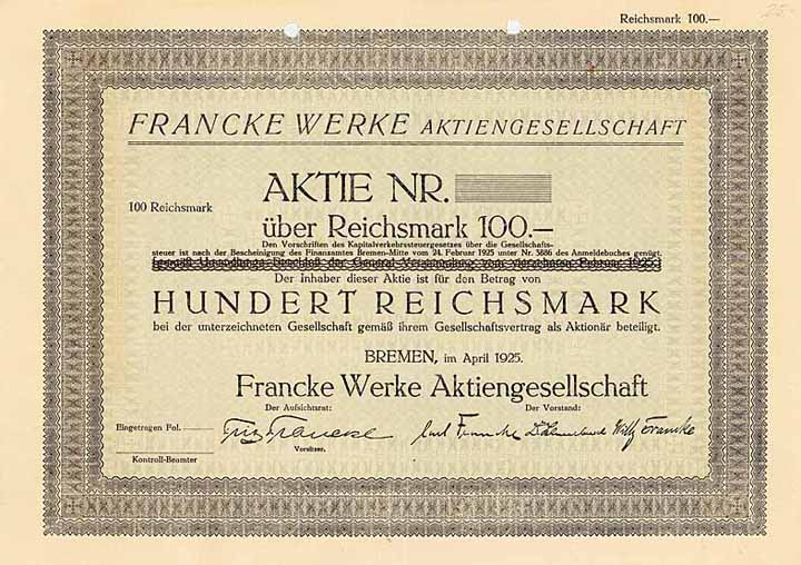 Francke Werke AG