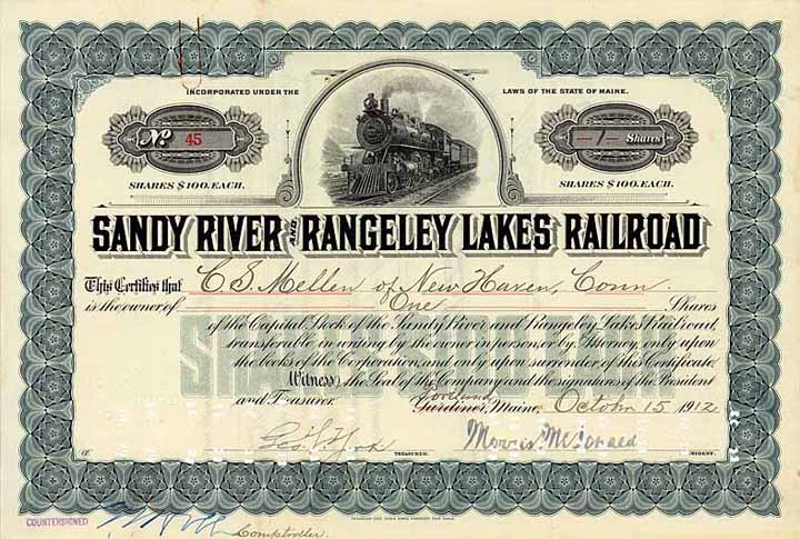 Sandy River & Rangeley Lakes Railroad