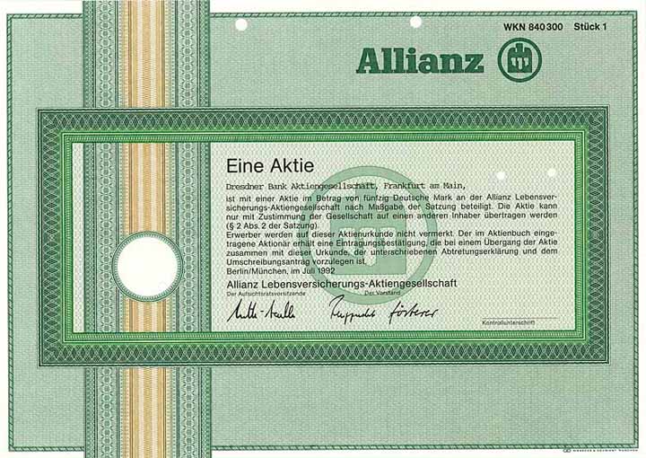 Allianz Lebensversicherungs-AG