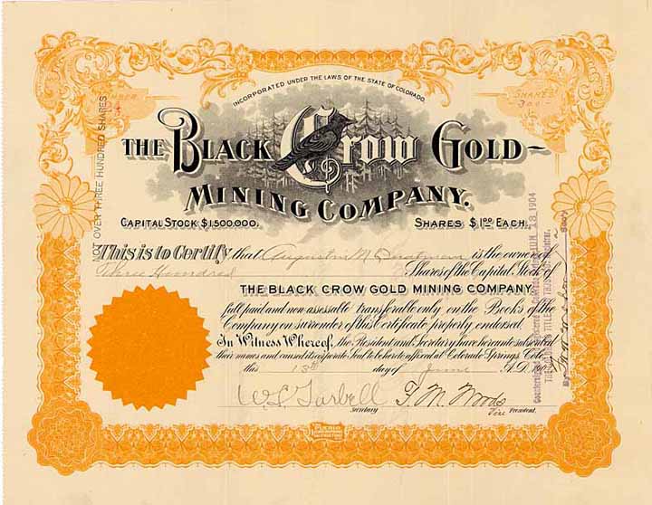 Black Crow Gold Mining Co.