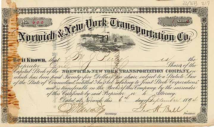 Norwich & New York Transportation Co.