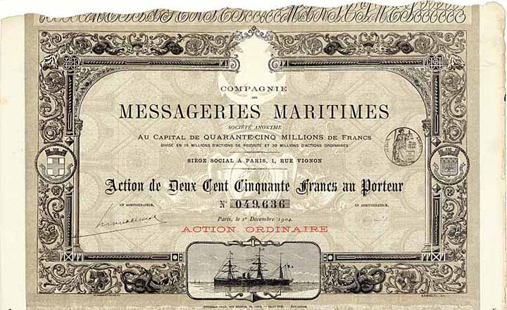 Cie. des Messageries Maritimes S.A.