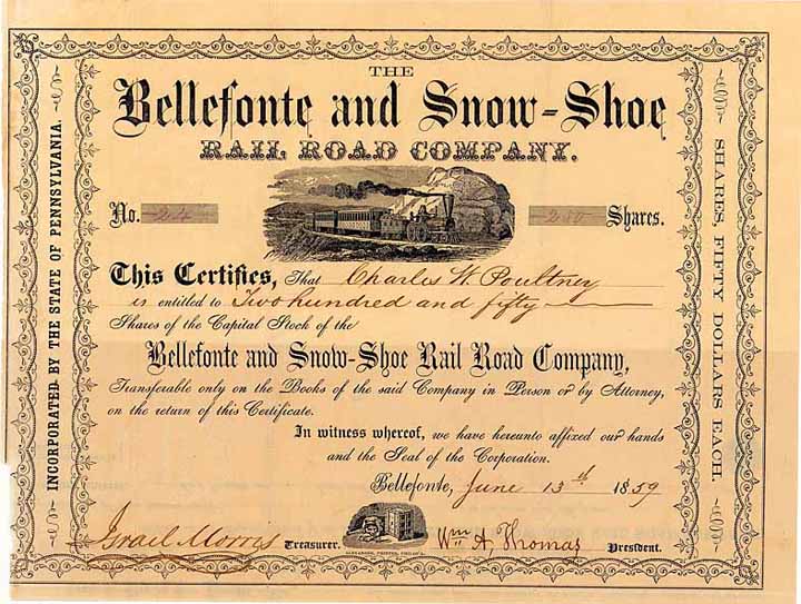 Bellefonte & Snow-Shoe Railroad