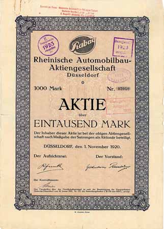 Rheinische Automobilbau-AG