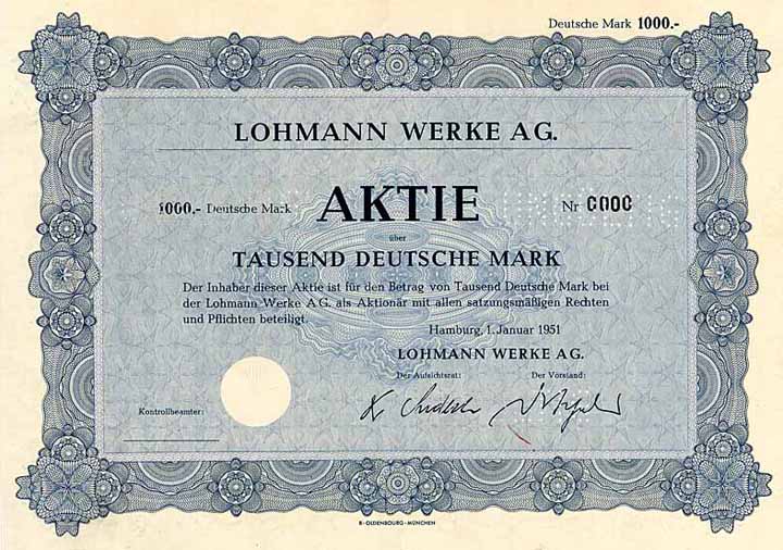 Lohmann Werke AG