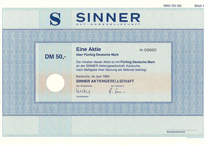 Sinner AG
