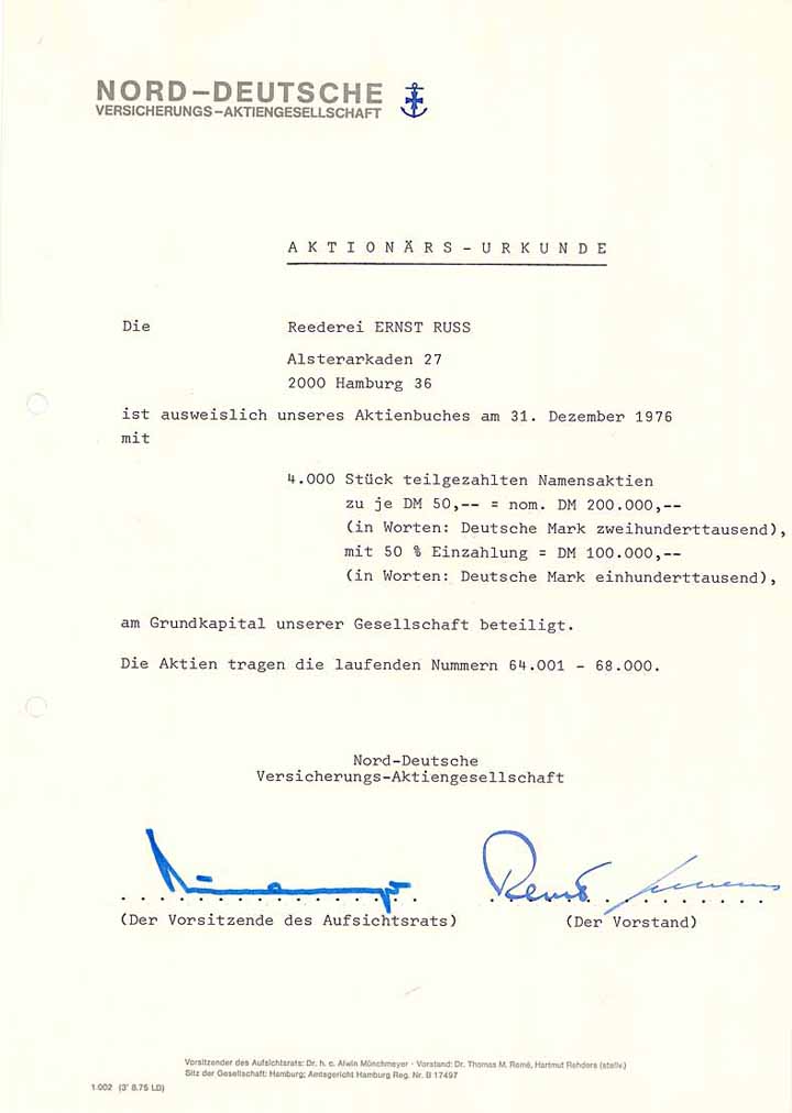 Nord-Deutsche Versicherungs-AG