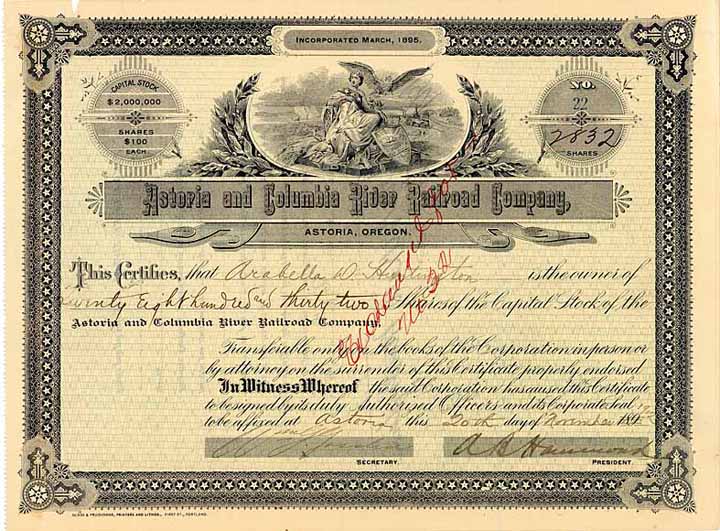 Astoria & Columbia River Railroad