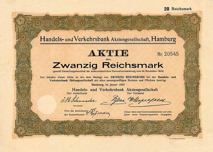 Handels- und Verkehrsbank AG