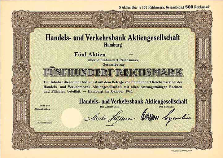 Handels- und Verkehrsbank AG