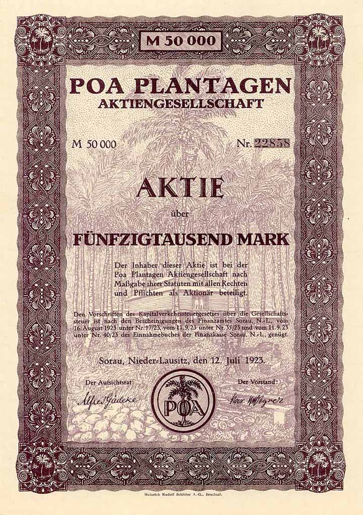 Poa Plantagen AG