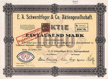 E. A. Schwerdtfeger & Co. AG