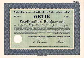 Aktienbierbrauerei Wittenberg AG