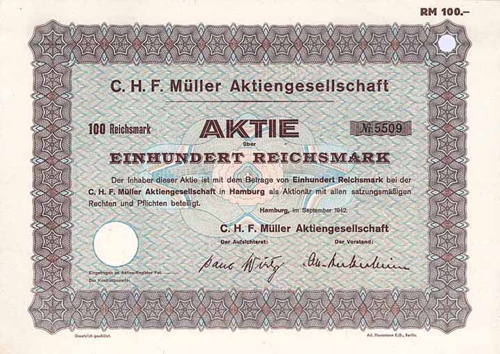 C. H. F. Müller AG