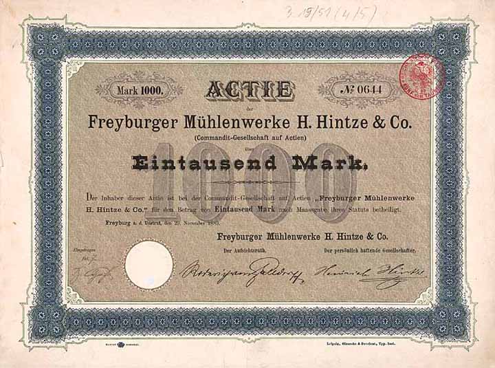 Freyburger Mühlenwerke H. Hintze & Co. KGaA