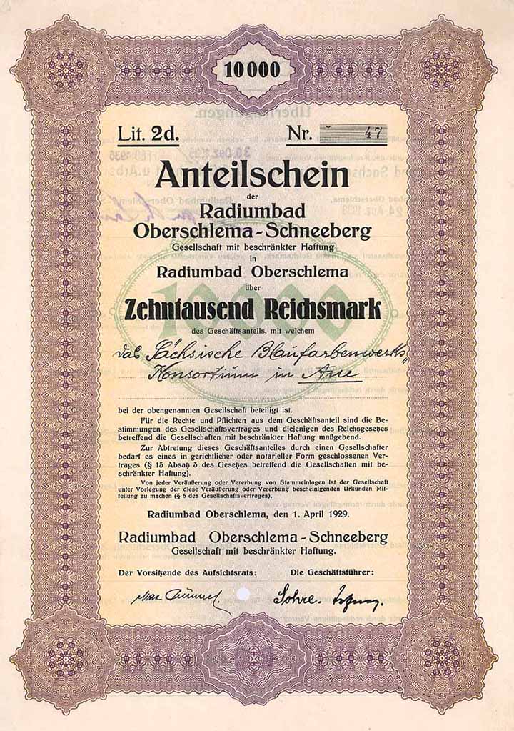 Radiumbad Oberschlema-Schneeberg GmbH