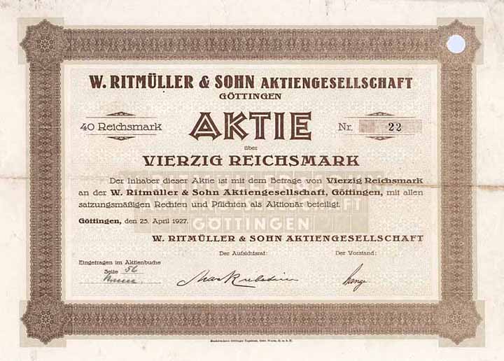 W. Ritmüller & Sohn AG