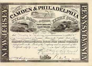 Camden & Philadelphia Steam Boat Ferry Co.