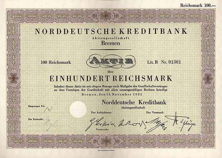 Norddeutsche Kreditbank AG