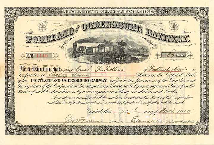Portland & Ogdensburg Railway