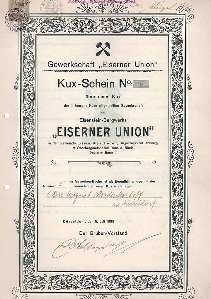 Gewerkschaft Eiserner Union