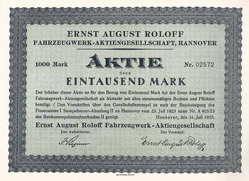Ernst August Roloff Fahrzeugwerk AG