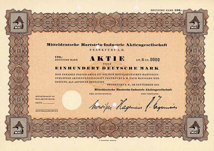 Mitteldeutsche Hartstein-Industrie AG