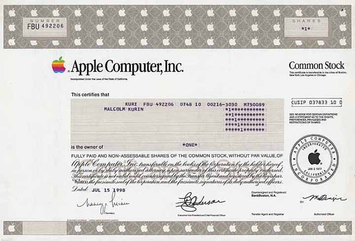 Apple Computer, Inc.