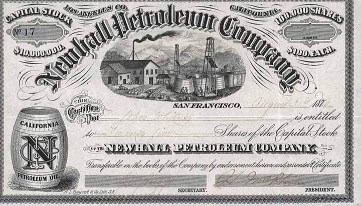 Newhall Petroleum Co.