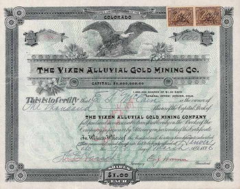 Vixen Alluvial Gold Mining Co.
