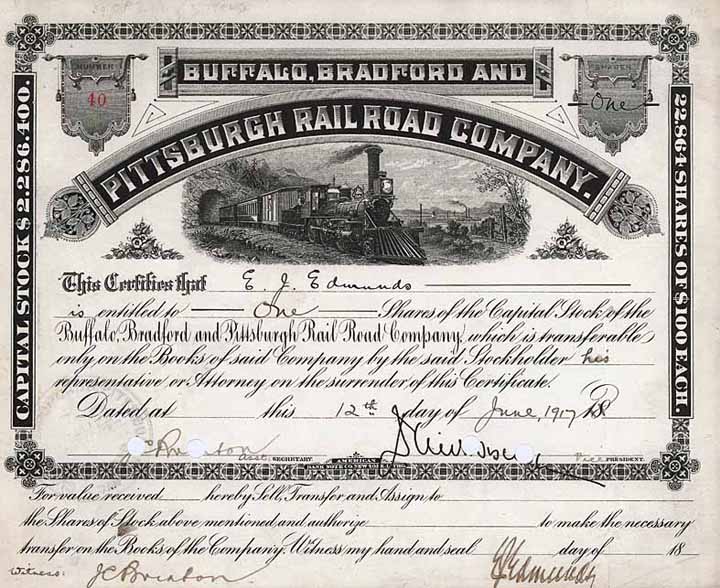 Buffalo, Bradford & Pittsburgh Railroad