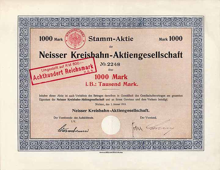 Neisser Kreisbahn-AG