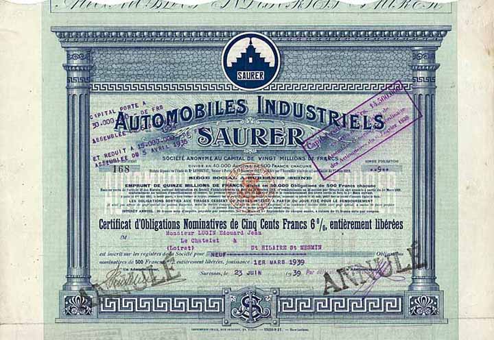 Automobiles Industriels Saurer S.A.