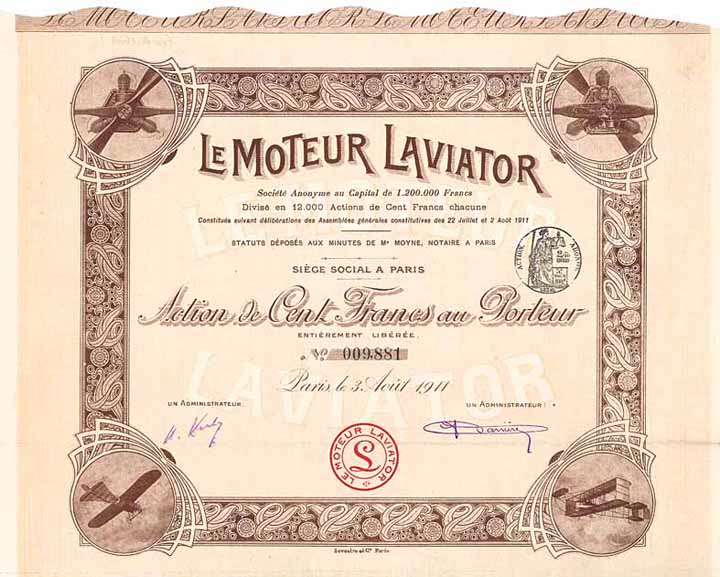 Le Moteur Laviator S.A.