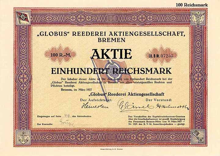 „Globus“ Reederei AG