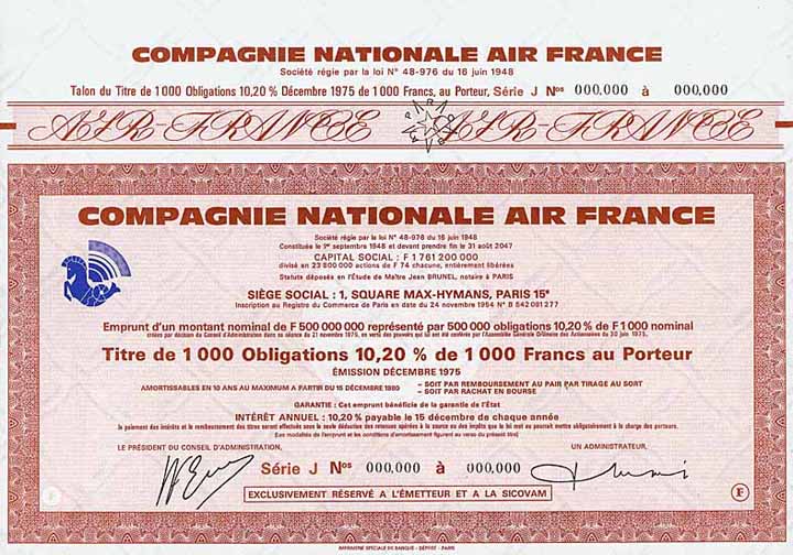 Cie. Nationale Air France