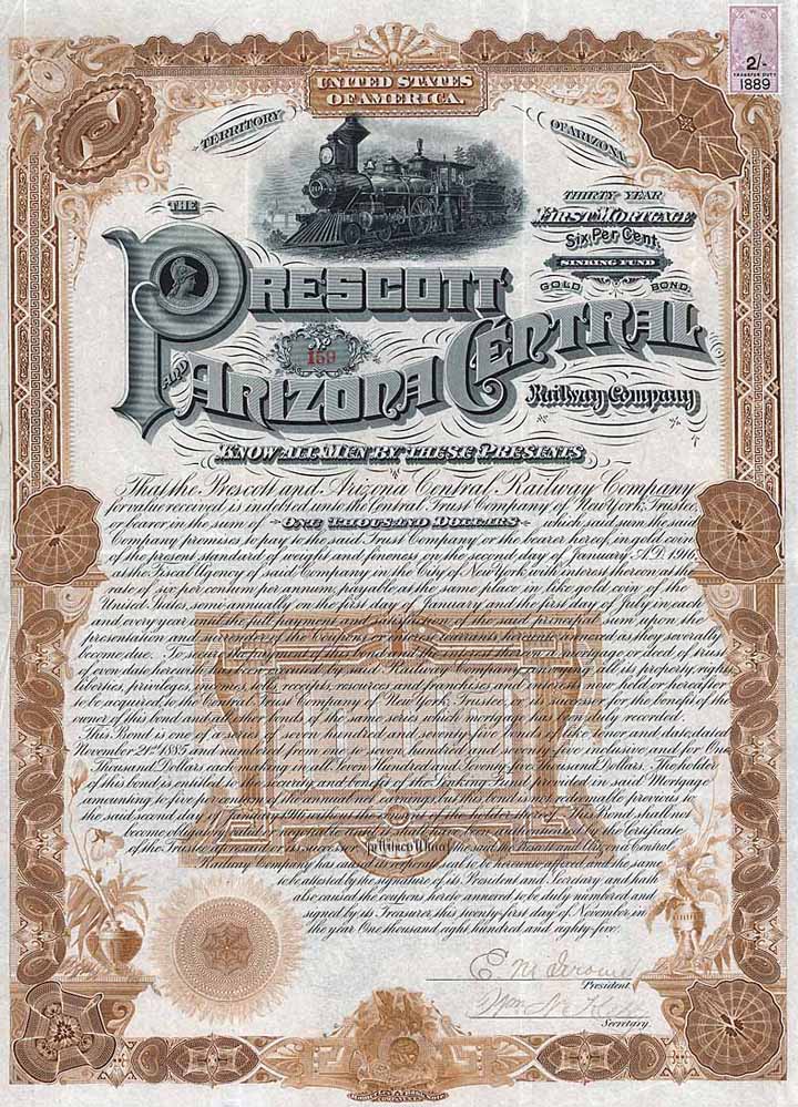 Prescott & Arizona Central Railway