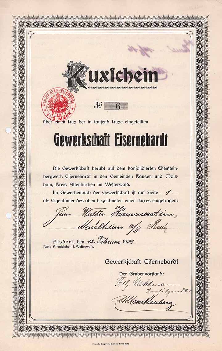 Gewerkschaft Eisernehardt
