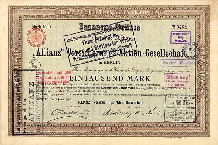 Allianz Versicherungs-AG