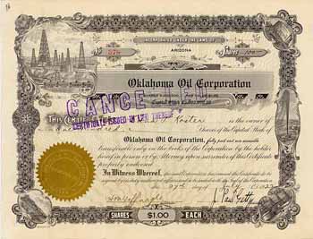 Oklahoma Oil Corp. (OU Jean Paul Getty)