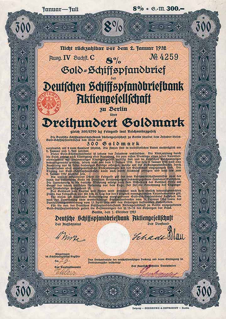 Deutsche Schiffspfandbriefbank AG