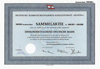Deutsche Dampfschifffahrts-Gesellschaft "Hansa"