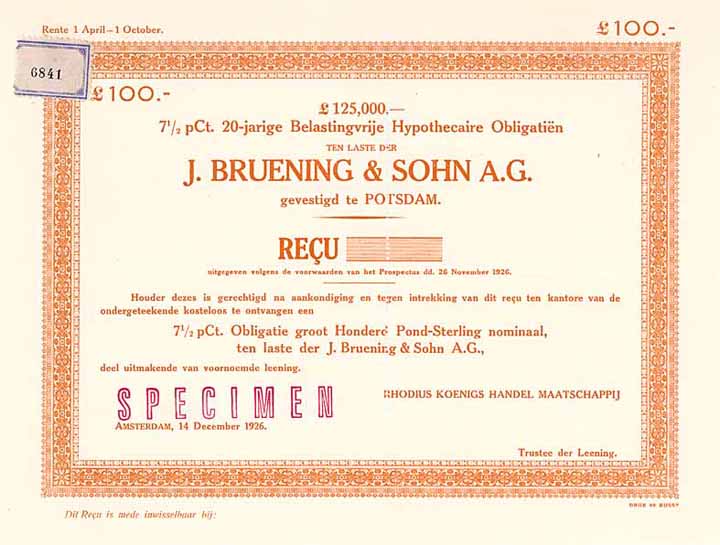 J. Brüning & Sohn AG