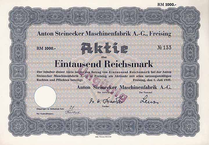 Anton Steinecker Maschinenfabrik AG