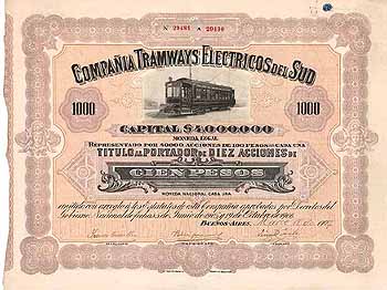 Compania Tramways Electricos del Sud