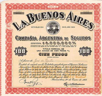 La Buenos Aires Compania Argentina de Seguros