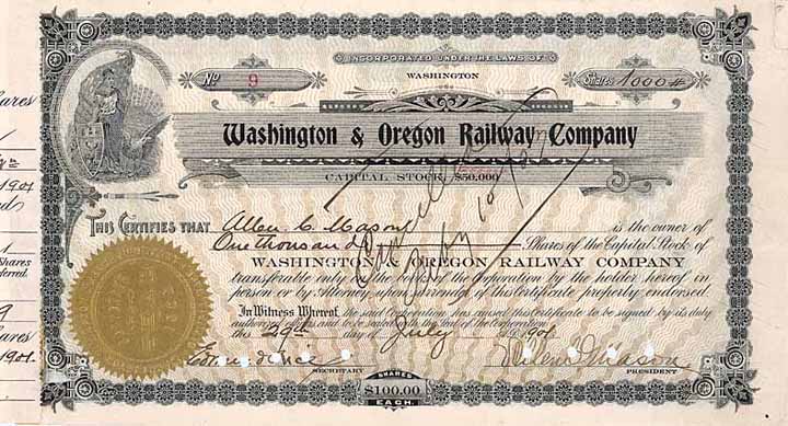 Washington & Oregon Railway