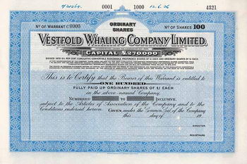 Vestfold Whaling Company Ltd.