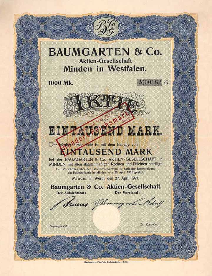 Baumgarten & Co. AG